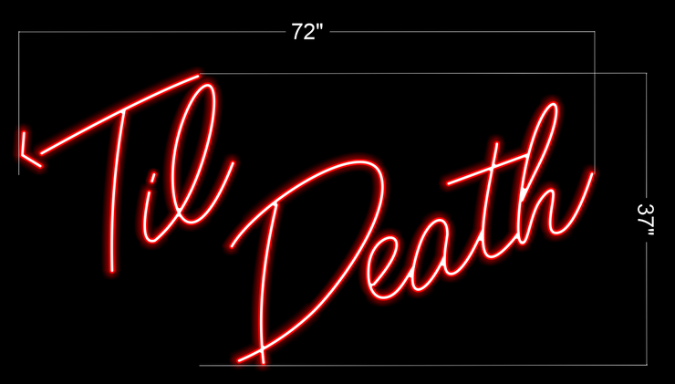 The Muñoz’s & Til Death | LED Neon Sign