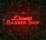 Happy Birthday & Duane’s Barber Shop | LED Neon Sign