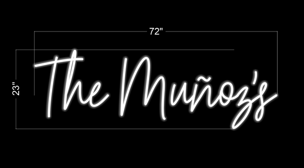 The Muñoz’s & Til Death | LED Neon Sign