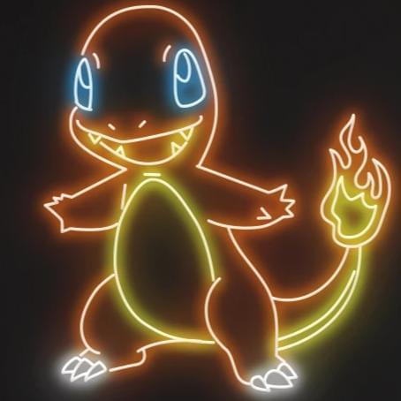 "Charmander" - Pokemon | LED Neon Sign