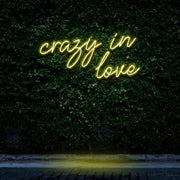 "Crazy In Love" | LED Neon Sign