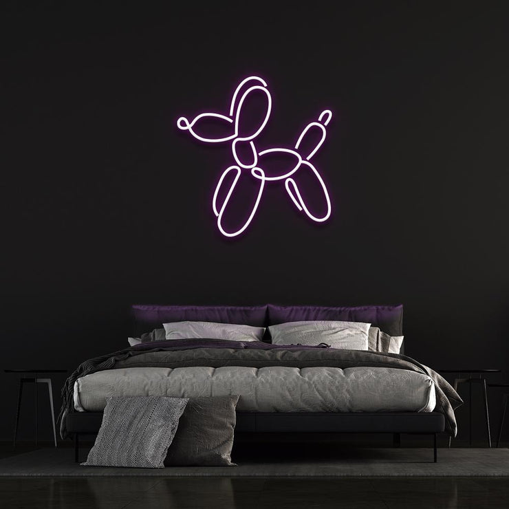 Dog Balloon by Jeff Koons | LED Neon Sign