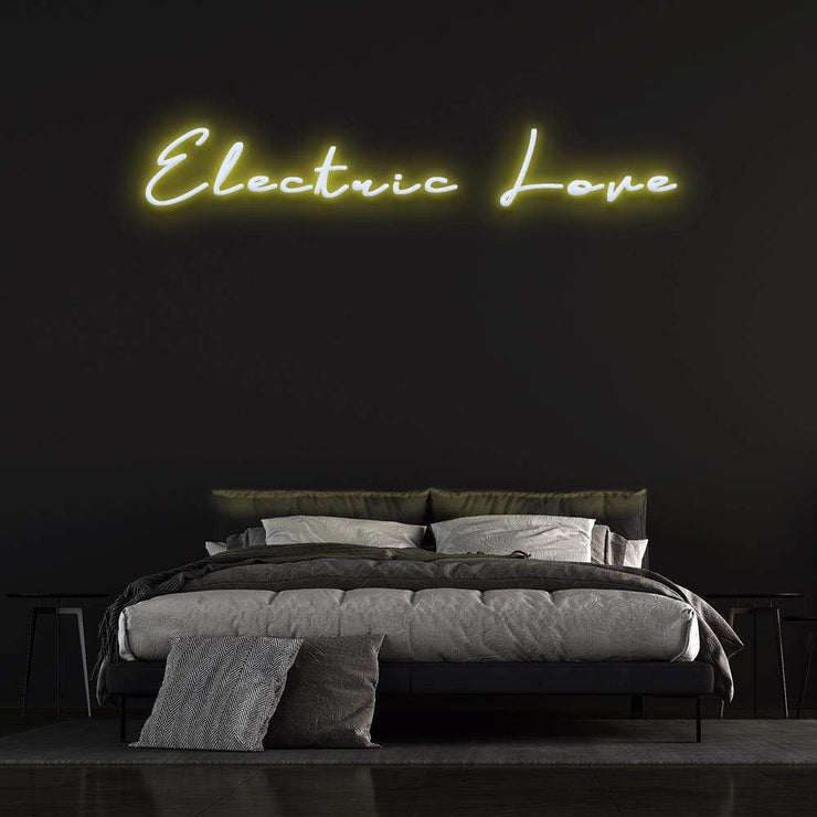 'Electric Love' | LED Neon Sign