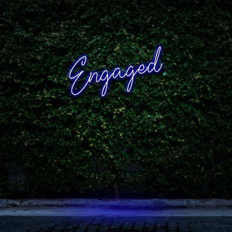 "Engaged" | LED Neon Sign