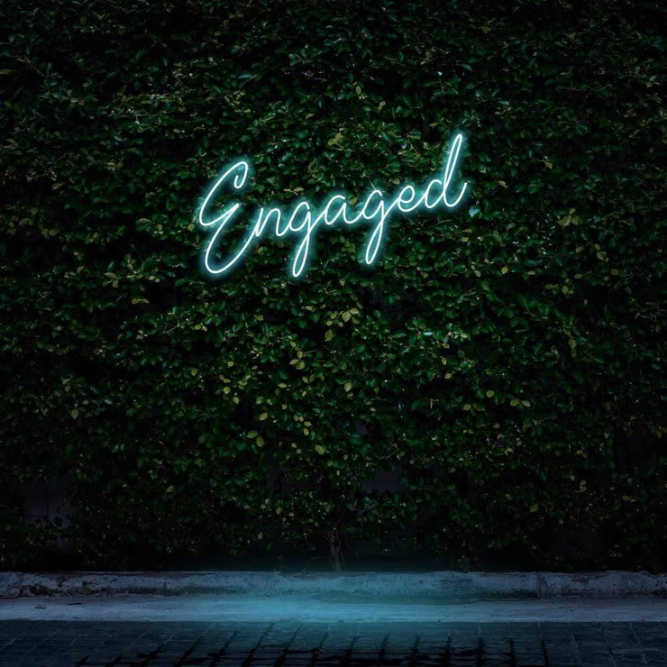 "Engaged" | LED Neon Sign