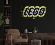 Lego & Pikachu | LED Neon Sign