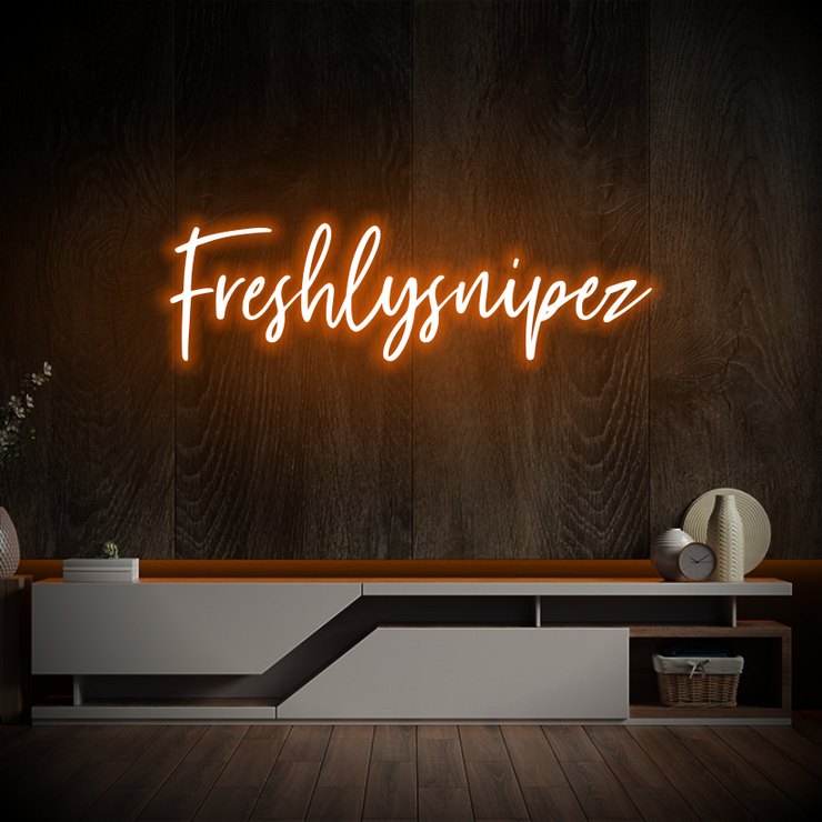 Freshlysnipez | LED Neon Sign