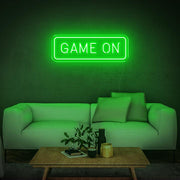 'Game On' | LED Neon Sign