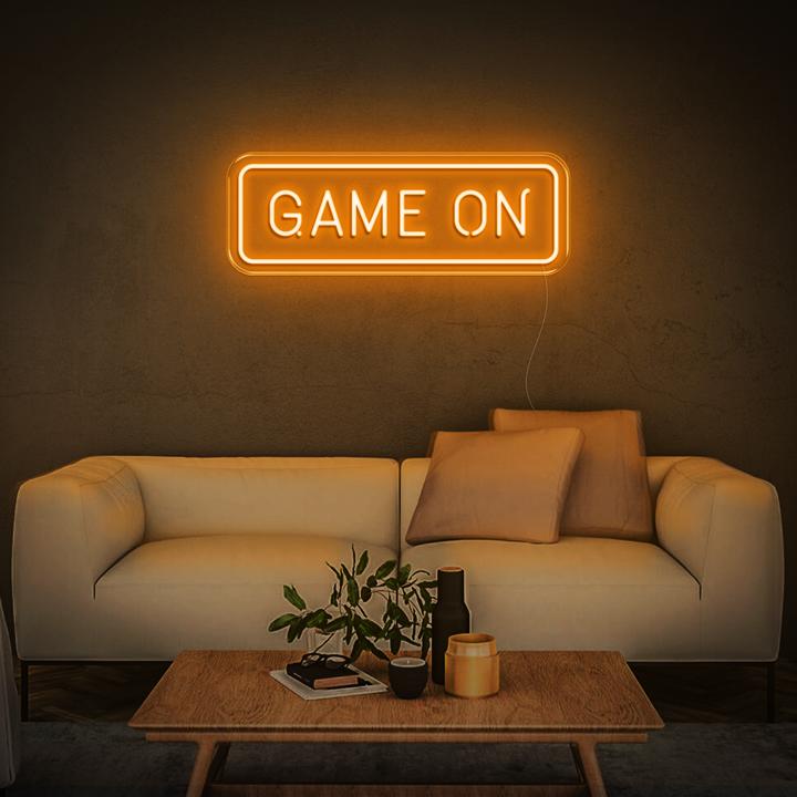 'Game On' | LED Neon Sign
