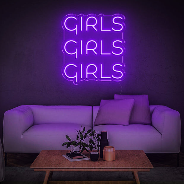 'GIRLS' | LED Neon Sign