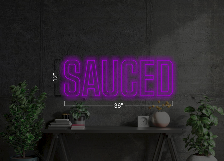SAUCED | LED Neon Sign