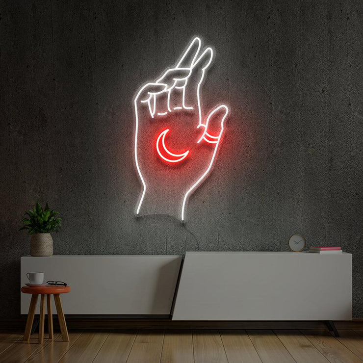 Hand of Manifestation | LED Neon Sign