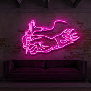 Hand of an Artist | LED Neon Sign