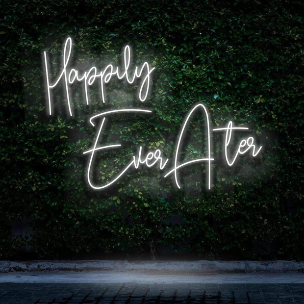 "Happily Ever After" | LED Neon Sign