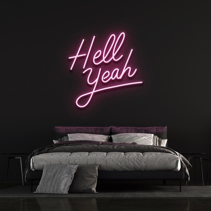 Hell Yeah | LED Neon Sign