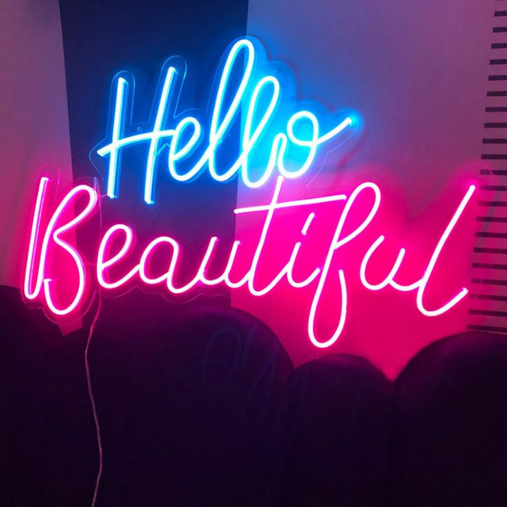 Hello Beautiful | LED Neon Sign