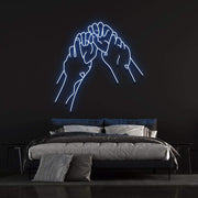 'Hold Hands' | LED Neon Sign