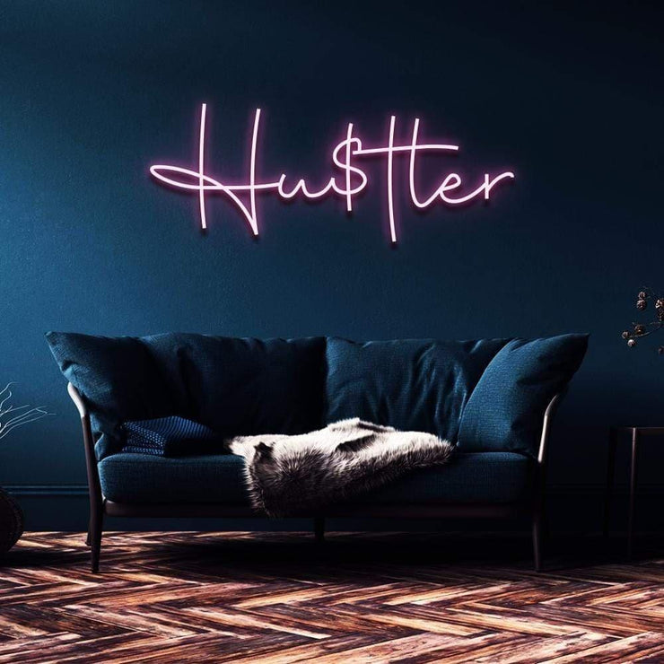 "Hustler" | LED Neon Sign