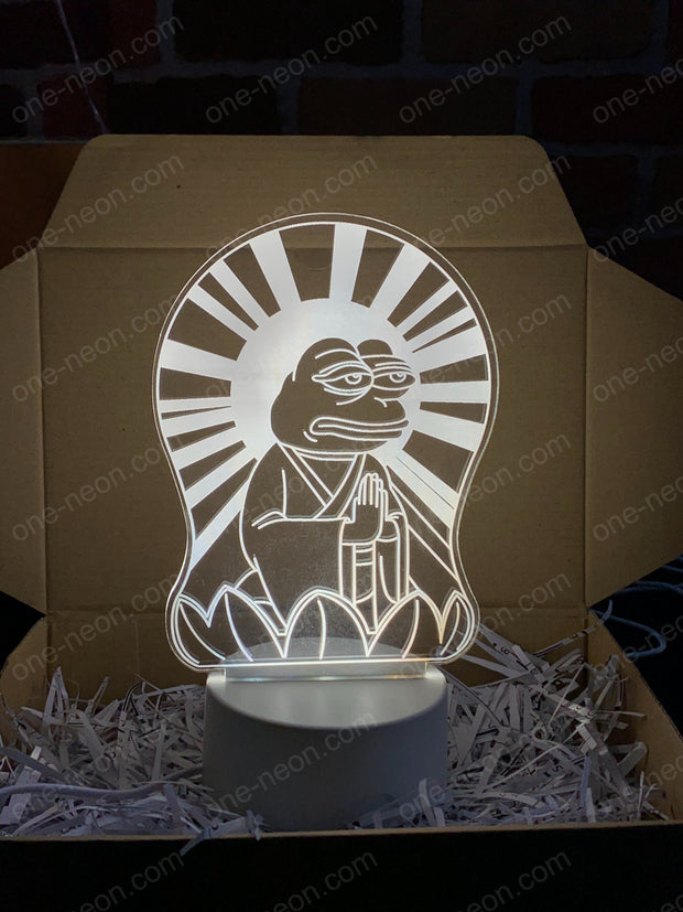 Pepe Frog - 3D Illusion Night Light Desk Lamp