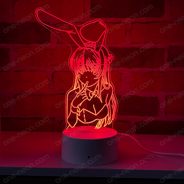 Sakurajima - 3D Illusion Night Light Desk Lamp