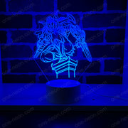 Zed (League Of Legends)- 3D Illusion Night Light Desk Lamp