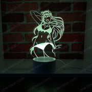 Zero Two - 3D Illusion Night Light Desk Lamp