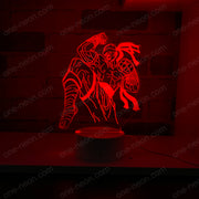 Lee Sin (Leauge Of Legend) - 3D Illusion Night Light Desk Lamp