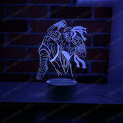 Lee Sin (Leauge Of Legend) - 3D Illusion Night Light Desk Lamp