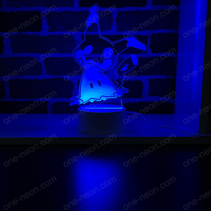 Mimikyu - 3D Illusion Night Light Desk Lamp