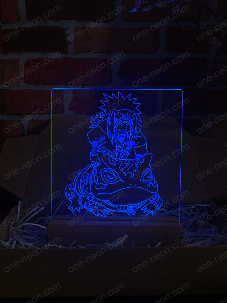 Jiraiya (Naruto) - 3D Illusion Night Light Desk Lamp
