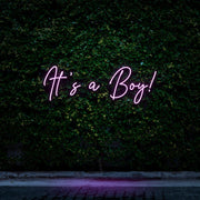 It's a Boy! | LED Babyshower Neon Sign