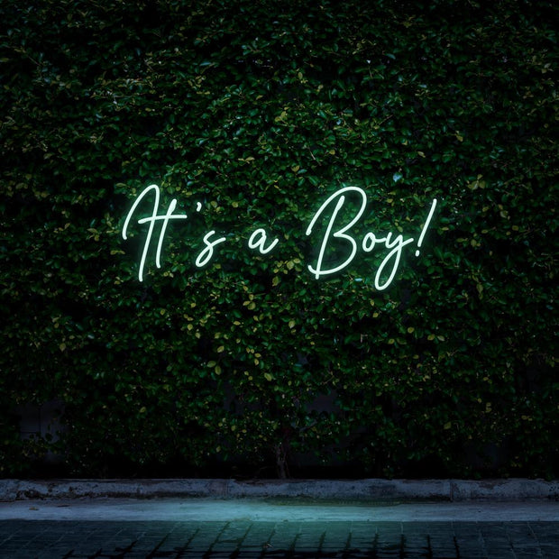 It's a Boy! | LED Babyshower Neon Sign