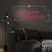 Kadi Tattoo | LED Neon Sign