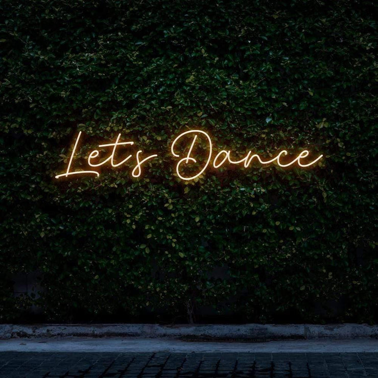 "Let's Dance" | LED Neon Sign