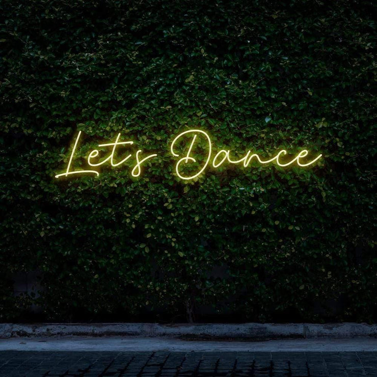 "Let's Dance" | LED Neon Sign