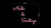 Naibi de Santiago | LED Neon Sign