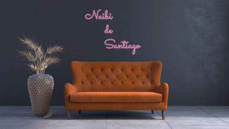 Naibi de Santiago | LED Neon Sign