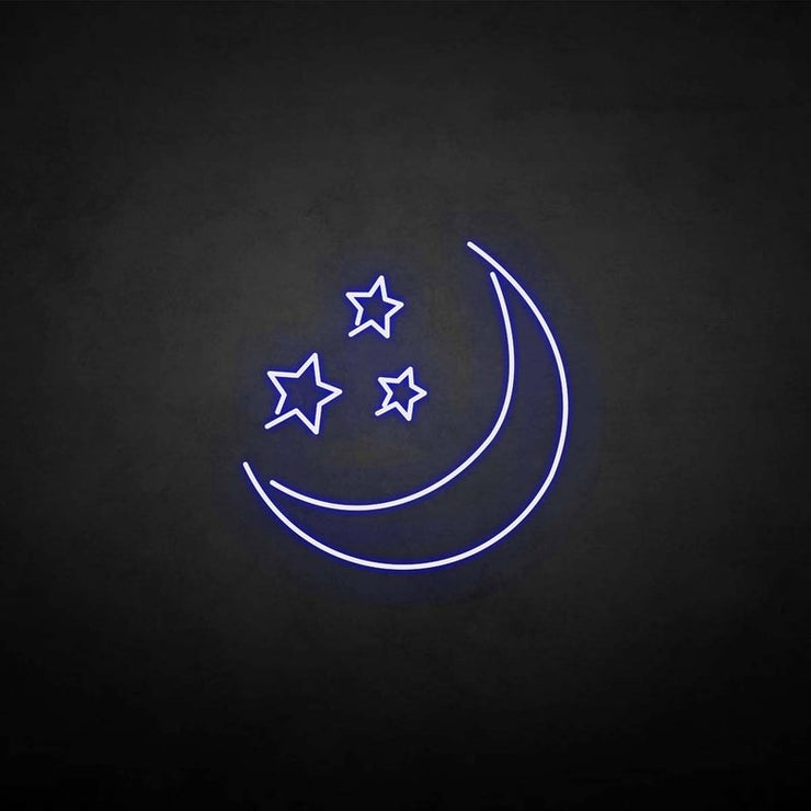 Moon Star | LED Neon Sign