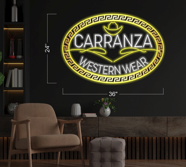 Carranza Western Wear | LED Neon Sign