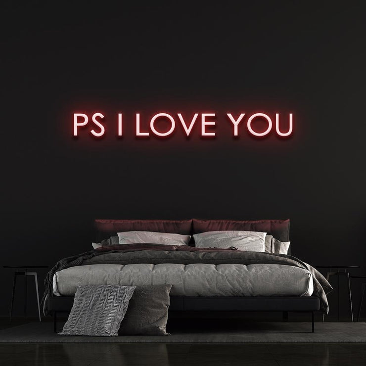 P.S I love you | LED Neon Sign