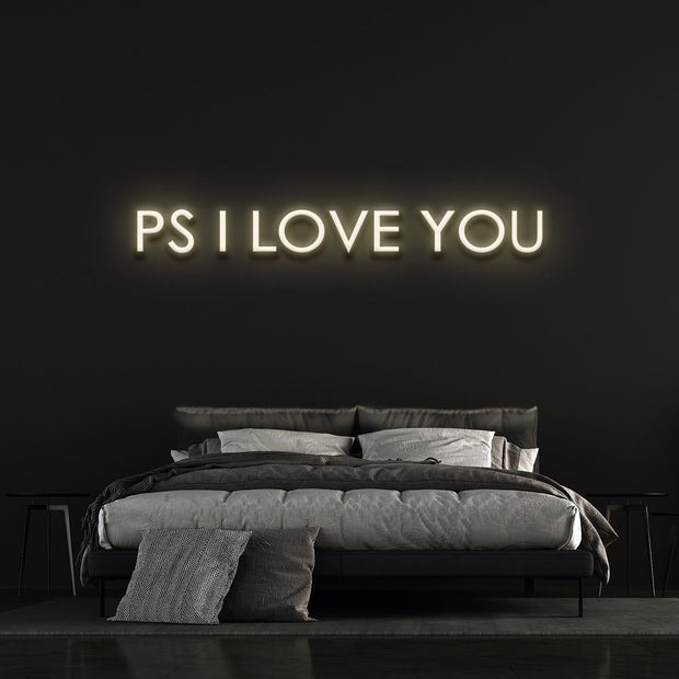 P.S I love you | LED Neon Sign