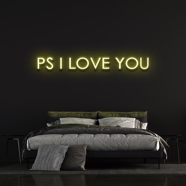 P.S I love you | LED Neon Sign