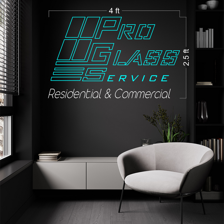 Pro Glass Service | LED Neon Sign
