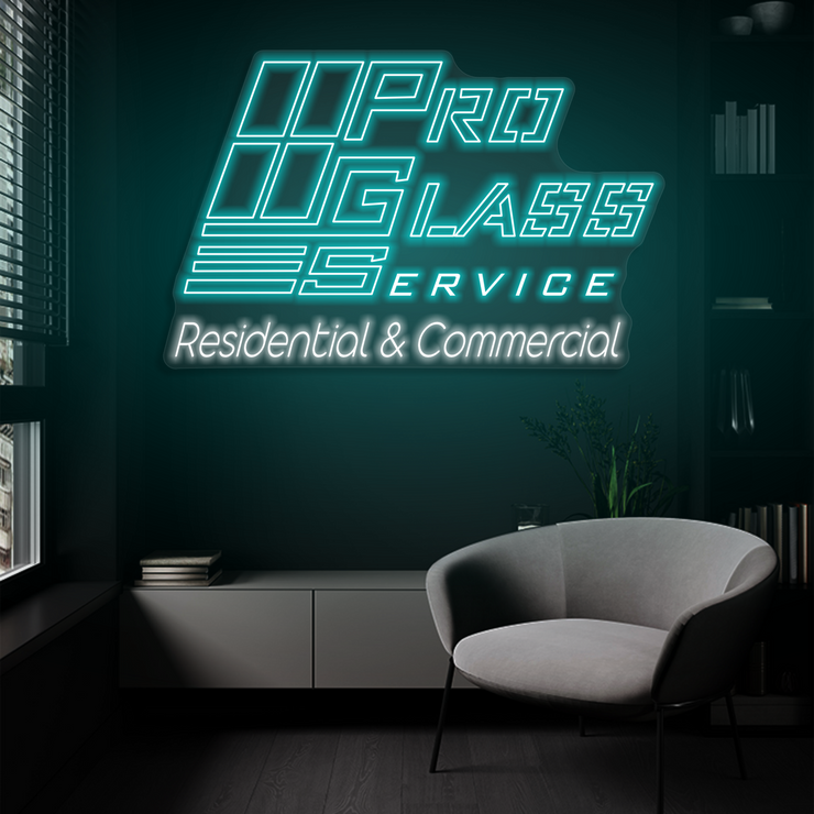 Pro Glass Service | LED Neon Sign