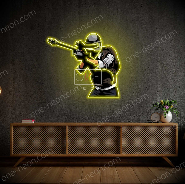 PUBG - Sniper 2 | LED Neon Sign