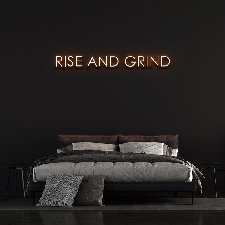 Rise and Grind | LED Neon Sign