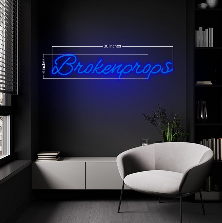 Brokenprops | LED Neon Sign