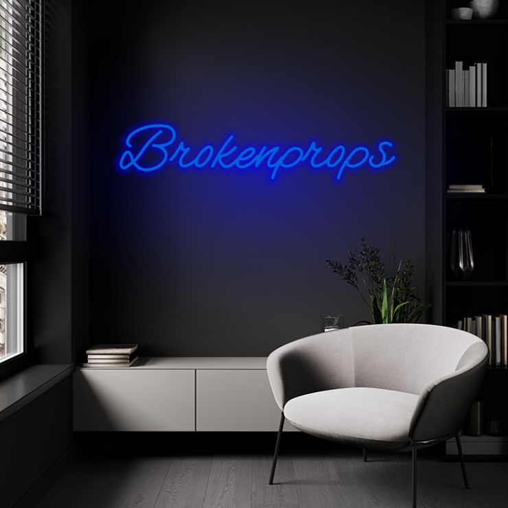 Brokenprops | LED Neon Sign