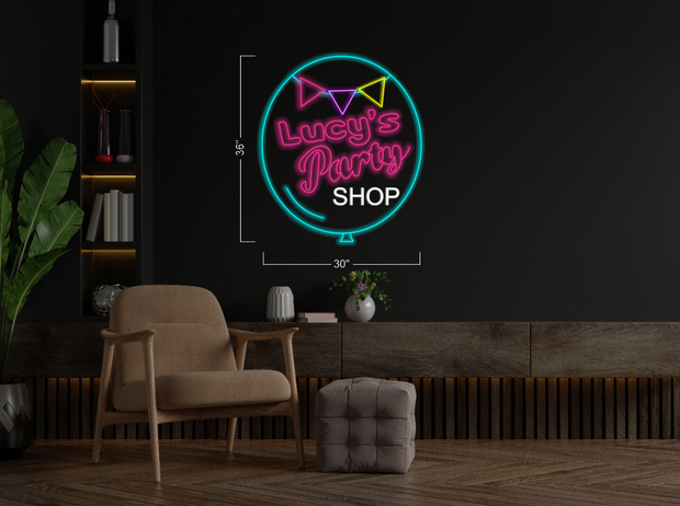 Lucy's Party Shop | LED Neon Sign