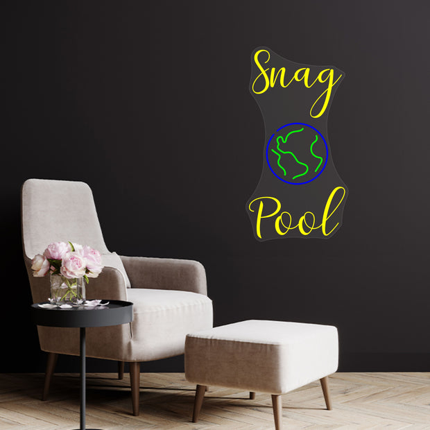 Snag Pool | LED Neon Sign